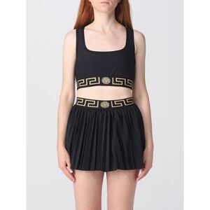 Versace Black and Gold sports top